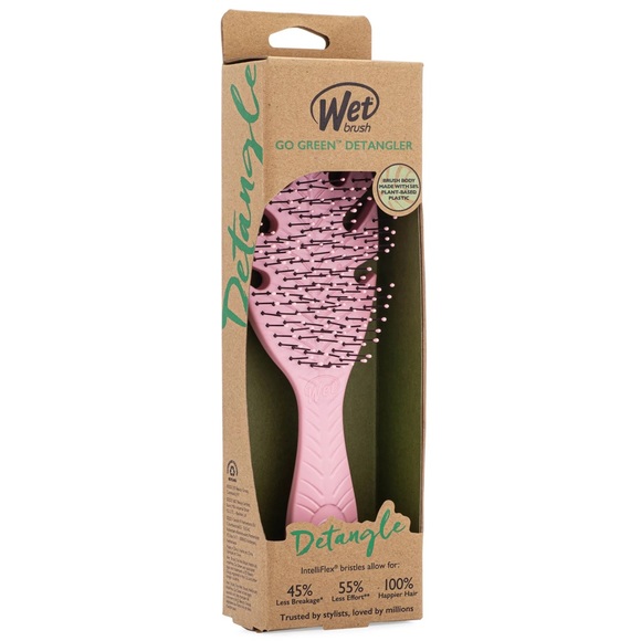 ❤️ Wet Brush Go Green Detangler New in Box - Picture 3 of 10